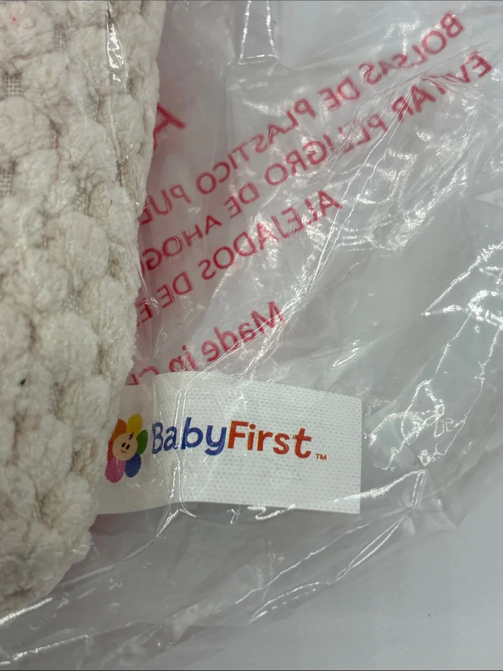BabyFirstTV Harry the Bunny Plush Rattle